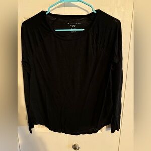 American Eagle  Women's black long sleeve Top Xsmall